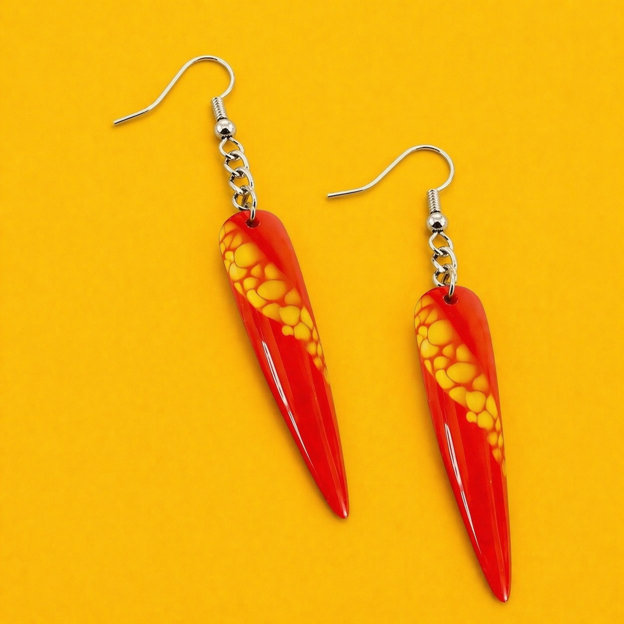 Fire Glow Boucle d'oreille