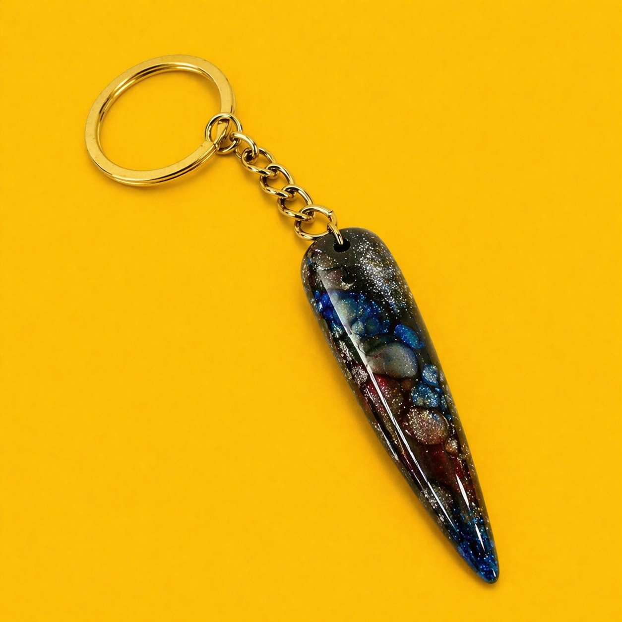 Galaxie Glam Porte clés