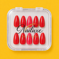 Hot Pink Press on nails