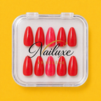 Hot Pink Press on nails