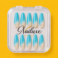 Summer Ocean Press on nails