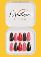 Midnight Blush Press on nails