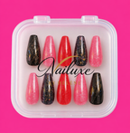 Midnight Blush Press on nails