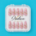 Rosy Obsession Press on nails